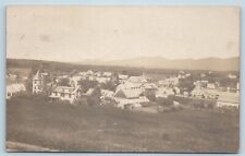Postcard ME Greenville 1907 Birds Eye View of Town RPPC Real Photo W2 picture