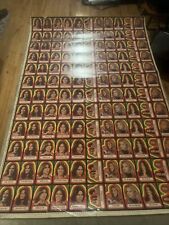 1977 Topps Charlie's Angels Uncut Sheet of 132 Stickers Series 4 picture