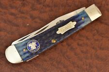 CASE XX USA 2 DOT 1998 BLUE BONE UK KENTUCKY WILDCATS TRAPPER KNIFE 6254SS 16205 picture