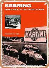 METAL SIGN - 1959 Sebring Grand Prix of the United States Vintage Ad picture