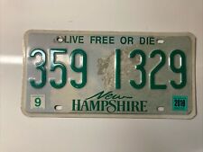 New Hampshire License Plate -authentic, Good Condition, Old Man Of The Mountain picture