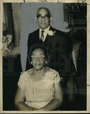 1970 Press Photo Mr. & Mrs. Dugar Savare mark their 50th wedding anniversary picture