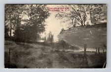 Winterton NY-New York, View along the Kill, c1919 Vintage Souvenir Postcard picture
