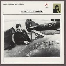 Pierre Clostermann  Edito Service Warplane Air Military Card France picture