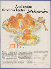 Vintage 1927 JELL-O Food Dessert Kitchen Art Décor 20's Print Ad picture