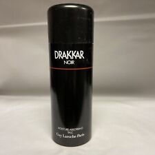 Drakkar Noir moisture Absorbing Talc by Guy Laroche for Men 3.75 oz New Vintage picture