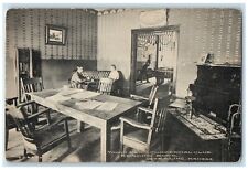 c1910's Young Men's Commercial Club Reading Room Sterling Kansas KS Postcard picture