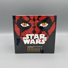 2024 STAR WARS TOPPS CHROME SAPPHIRE EDITION EPISODE I SEALED BOX 🔥In Hand 🔥 picture