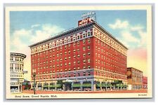 Vintage 1930's Advertising Postcard Hotel Rowe Grand Rapids Michigan picture