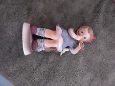 Vintage Hand Painted Girl Playing Flute Hummel Like picture
