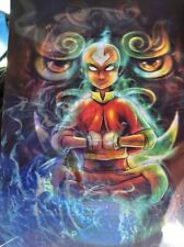 Holographic Avatar: The Last Airbender Avatar Aang 12” X 16” Poster picture