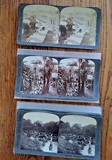 9 - Underwood & Underwood Publishers  Early 1900s Antique Stereoscope Cards picture
