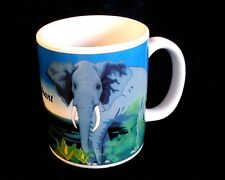 Coffee Mug ASIATIC ELEPHANT Linyi ENDANGERED picture