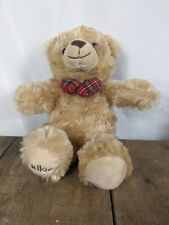 Belkie Christmas Teddy Bear with plaid Bowtie  2022 picture