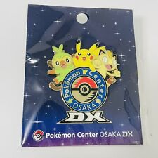 Pokemon Pin Pokemon Center OSAKA DX Pikachu Grookey Meowth 2019 Limited Japan picture