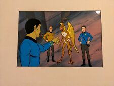 Vintage STAR TREK Animation Cel Background Production art animated show 70's HT1 picture