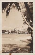 RPPC Postcard Royal Hawaiian Hotel Honolulu   Hawaii HI 1953 picture