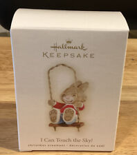 2009 Hallmark Keepsake Christmas Ornament “ I Can Touch The Sky” Bunny on Swing  picture