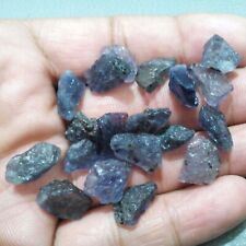 100% Natural Awesome Blue Iolite Raw 19 Piece 12-13 MM Iolite Loose Gemstone picture