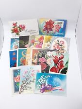 Rarity Postcard USSR Since March 8 International Women's Day Rose Holiday 17 pcs picture