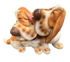 Pair of Hounddog Bassett Dog Figurines Resin/plastic. Unmarked picture