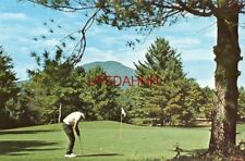 MANCHESTER COUNTRY CLUB, VERMONT. golfer on the green Photo by Frank L Forward picture