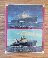 S.S. United States Bridge Playing Card Set (Unopened) picture