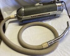 RARE Vintage Electrolux Canister Sled Vacuum W/ Hose & Cord & Attachment WORKS picture