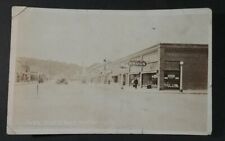RPPC ROUNDUP MT MONTANA Market Street Business District Stores Cars 1919 picture