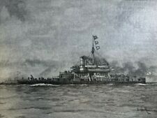 1886 British Navy illustrated picture