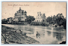 1913 Chatter Mazab Palace Lucknow Uttar Pradesh India Baltimore MD Postcard picture