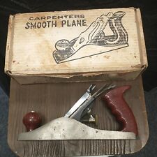 Vintage crusader Smooth Plane, Exceptional Cond original box Shop Ready picture