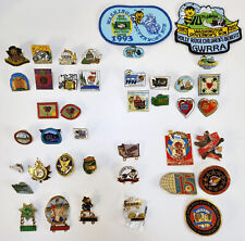 VTG GWRRA Honda Motorcycle run & rally PINs & Patchs Huge LOT 80's-00's WA State picture