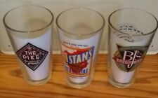 Lot of 3 Beer Glasses - The Pike, St. Stan's and BJ's Brewery, Unused Condition picture