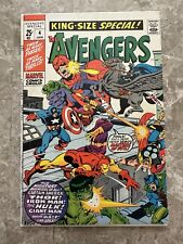 Avengers Annual #4 FN- (Marvel Comics 1971) picture
