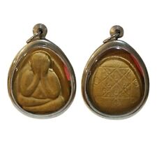 1 X Thai Phra Pidta Amulet Pendant LUCKY Wealth Luck Charm Talisman Good Success picture