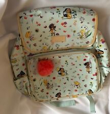 Disney Store Animator's Collection Floral Disney Princess Backpack NWT picture