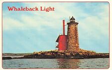# G1916  PORTSMOUTH,  N.H.     POSTCARD,    WHALEBACK   LIGHT  HOUSE picture