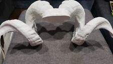 Pre-owned Large Ceramic Hanging Ram's Horn picture