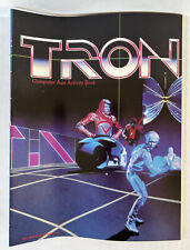 Vintage Disney Tron Activity & Coloring Book 1982 Simon Schuster New Unused picture