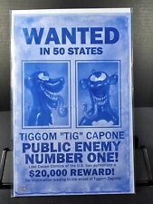 Tiggomverse #1 Tiggom Capone Wanted Poster Blue Variant 23/25 picture