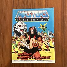 1980s He-Man Masters of the Universe Grizzlor The Legend Comes Alive Mini Comic picture