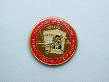 USAF 303 Fighter Squadron EFS A-10 2003 Iraqi Freedom OIF Challenge Coin picture