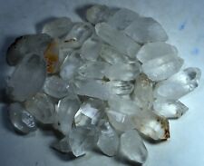 1000 GM Double Terminated Quartz Crystals Minerals Specimen Lot From Pakistan picture