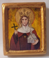 Saint Audrey Etheldreda Of Ely Anglican Roman Catholic and Eastern Orthodox Icon picture