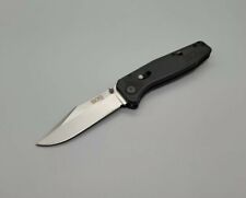 SOG Knives Flare Pocket Knife - Assisted Open Plain Blade - Black Handle  picture