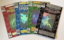 Amazing Spider-Man 365, Web 90, Spectacular 189, Spidey 26, 1992 Marvel Lot of 4 picture