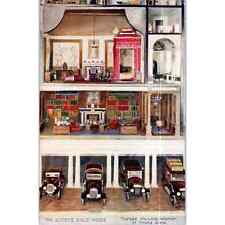The Queen's Dollhouse The Garage Raphael Tuck Oilette Original Postcard TK1-P17 picture