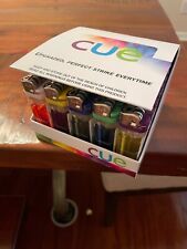 50 Count CUE Classic Lighters, Assorted Colors, Retail Wholesale Bulk picture