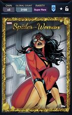 Topps Marvel Collect Digital Spider- Woman Super Rare Gold Motion picture